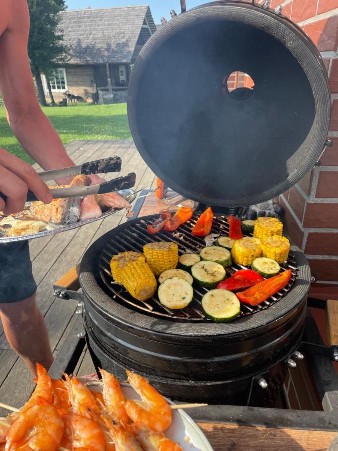 Barskuliu Sodyba Ricieliai Buitenkant foto